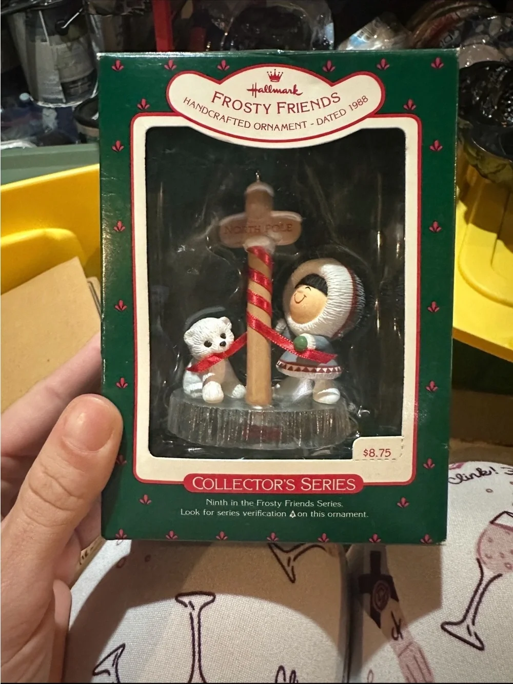 1988 Hallmark Frosty Friends #9 Keepsake Ornament Collector Series with Box